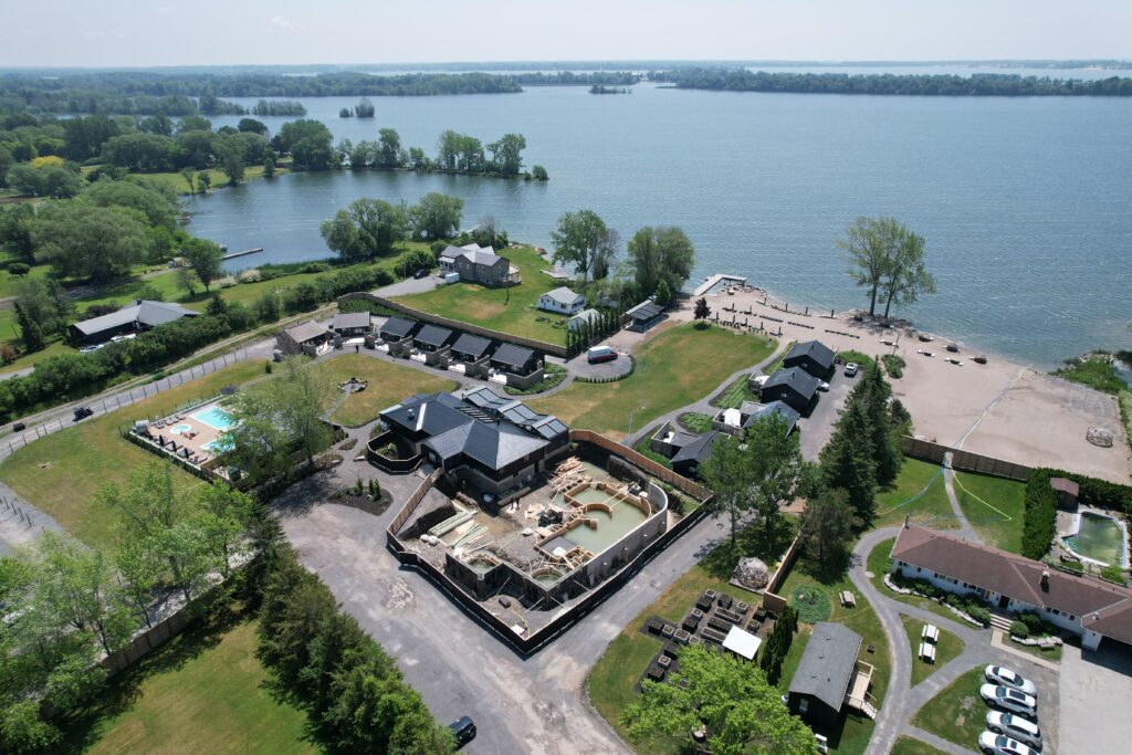 Wander Resort building by 6ix build