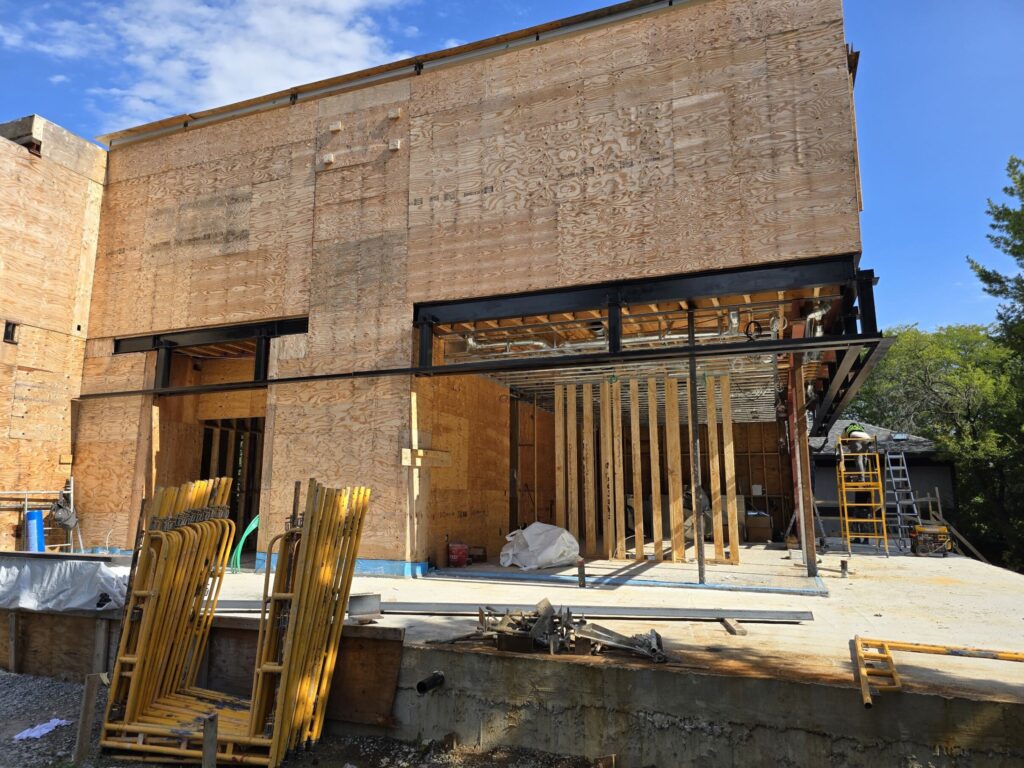 Exterior build of Residential construction building of Erica Residence