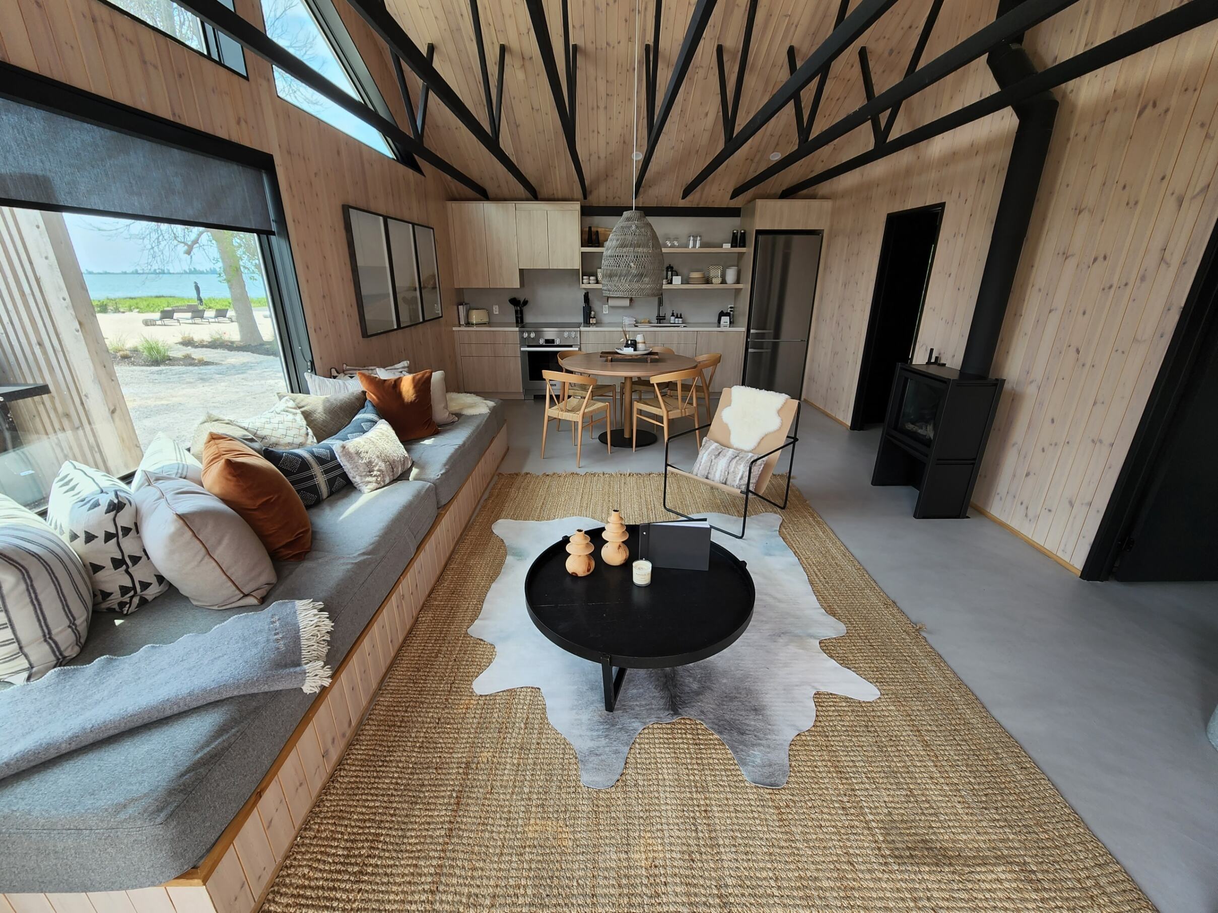 Wander Resort interior construction