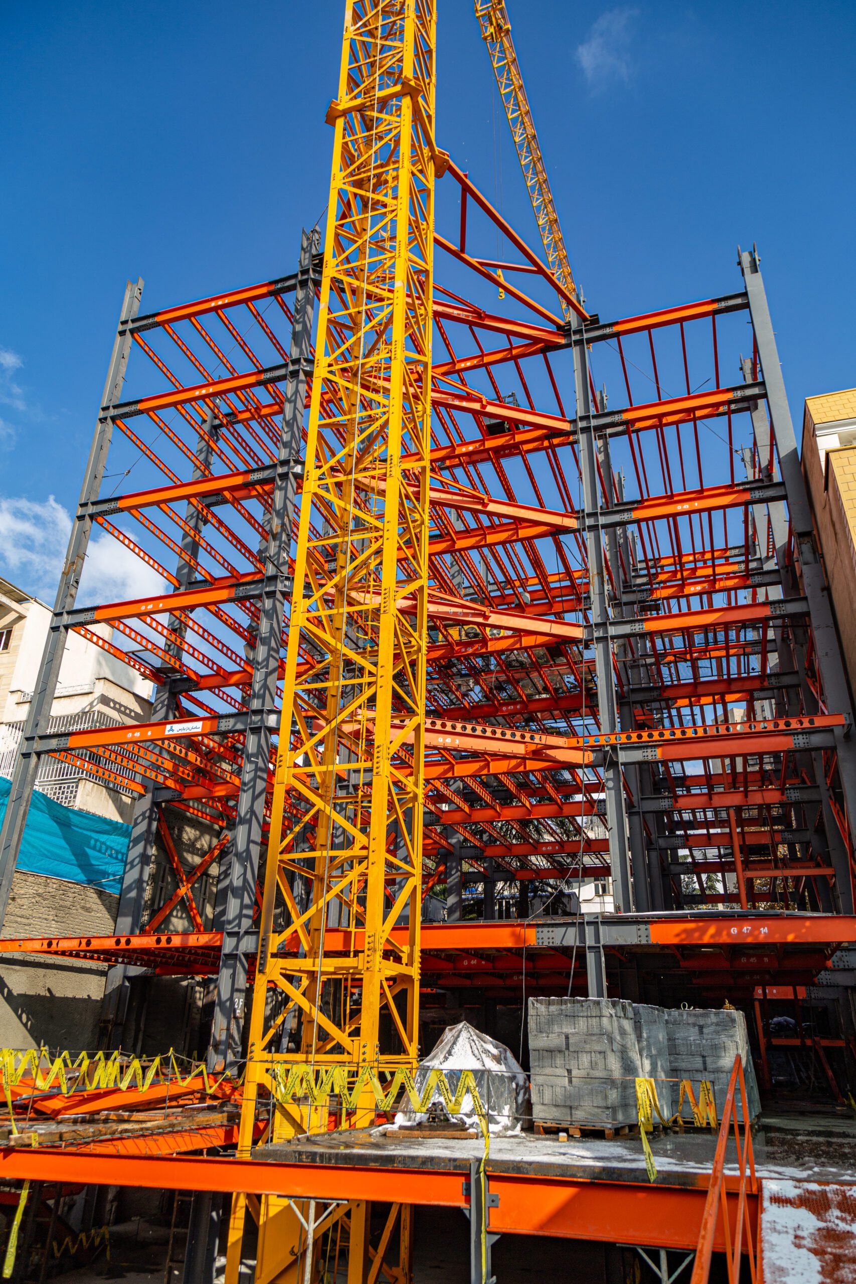 Structural view - Commercial construction
