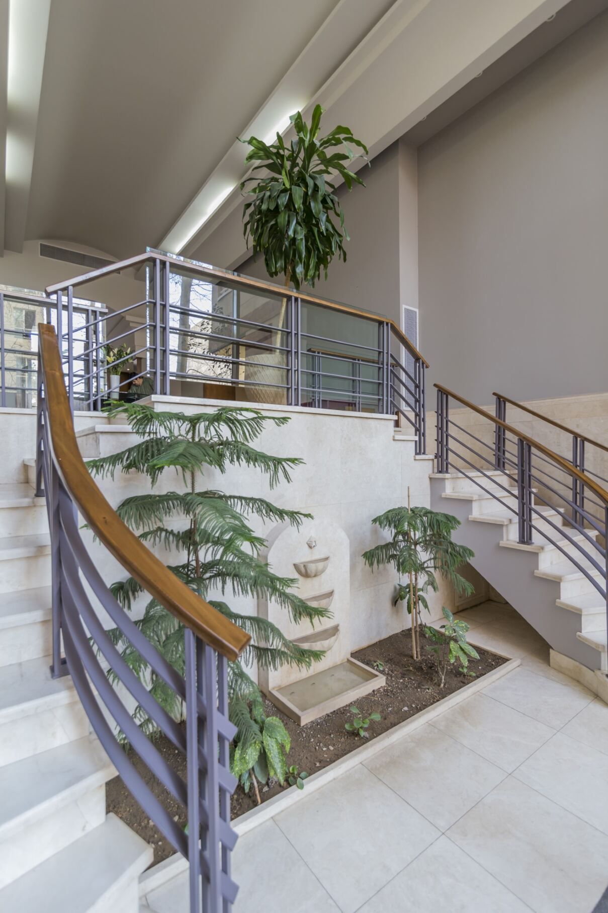 Interior of Jamal Abad Residence construction and build